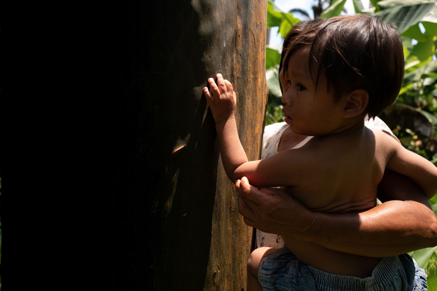 A Wampis child. Image by Marcio Pimenta. Peru, 2019.